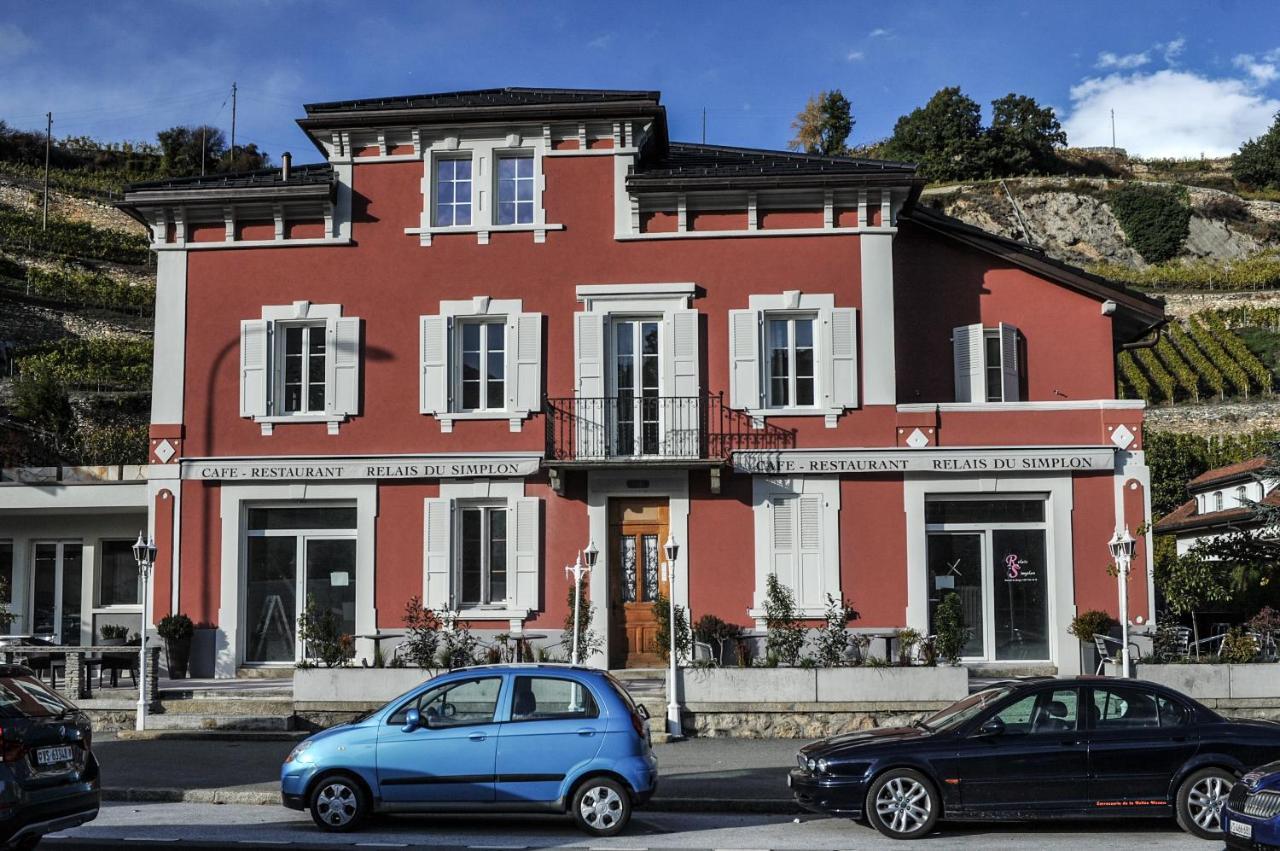 Relais Du Simplon Bed & Breakfast Conthey ภายนอก รูปภาพ